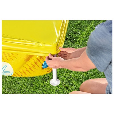 Бассейн каркасный Bestway My First Frame Pool, 213×122×30.5 см, от 2 лет, 561CF