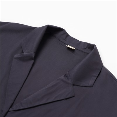 Костюм женский (рубашка, брюки) MINAKU: Casual Collection, размер 40, цвет графит