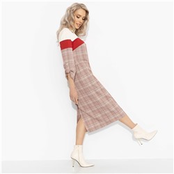 Платье с акцентной спинкой, Влюблена в себя (красное)