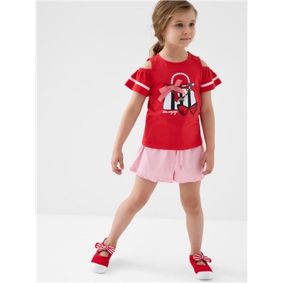 Джемпер трикотажный для девочек (футболка)