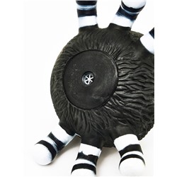 Пищащая игрушка для собак «Паук», 15 см, чёрная