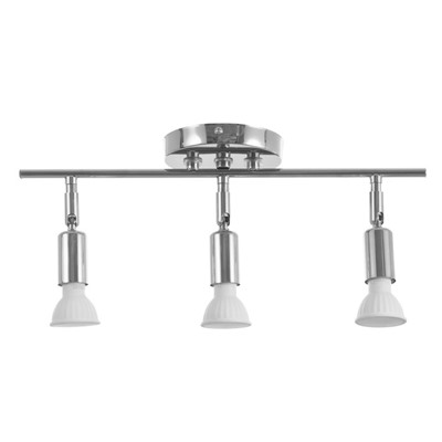 Спот «Дарни», 3xGU10, 35 Вт, хром, 36×12×12 см