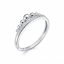 Кольцо из серебра куб.циркон., В10-0576