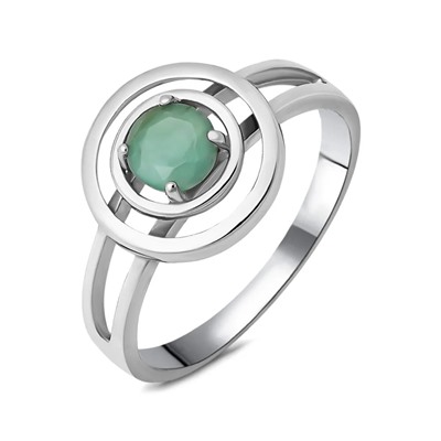 Кольцо, изумруд берилл, Ю-100М52