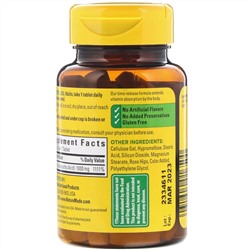 Nature Made, Vitamin C with Rose Hips, Time Release, 1,000 mg, 60 Tablets
