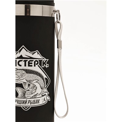 Термос «Лучший рыбак», 500 мл, с кружкой, 6.5×24 см