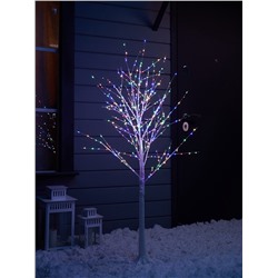 Светодиодное дерево «Яркие светлячки» 1.5 м, 300 LED, постоянное свечение, 220 В, свечение мульти
