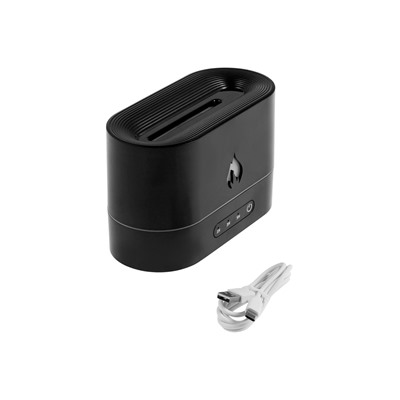 Увлажнитель воздуха LHU-15, ультразвуковой, 250 мл, эффект пламени, 4.5 Вт, 3 режима, подсветка, USB