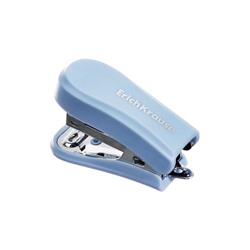 Степлер №24/6, 26/6 ErichKrause Clippy Mini Pastel Bloom, мини, до 15 листов, МИКС