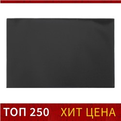 Настольное покрытие Calligrata, 38×59 см, черное, с прозрачным клапаном