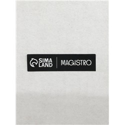 Стаканы Magistro «Грэйп», 400 мл, 9×9 см, набор 2 шт., стекло, прозрачные