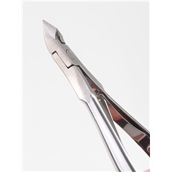 Кусачки маникюрные для кутикулы, двойная пружина, 10.5 см, длина лезвия-8 мм