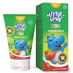 Свобода Little Love Зубная паста детская Сладкая клубника 2+ 62 г