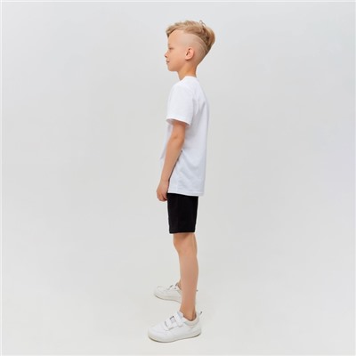 Футболка детская MINAKU, белая, рост 146 см