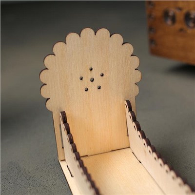 Подставка для благовоний «Ромашка», основа для творчества, 21×8×7.5 см