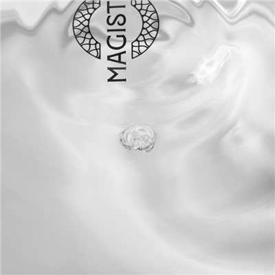 Пиала с двойными стенками Magistro «Дуо», 300 мл, 11.5×6 см, стекло, прозрачная