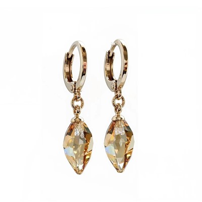 Серьги с кристаллами Swarovski
