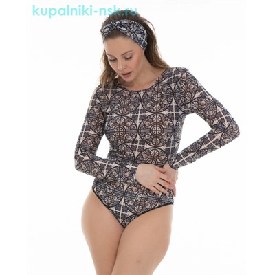 123 H FS Купальник сплошной пропускающий загар (42-50)