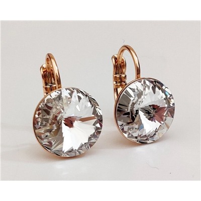 Серьги с кристаллами Swarovski