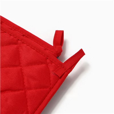 Набор кухонный «Beauty» варежка-прихватка 20×27 см, прихватка 17×17 см 100% п/э