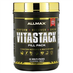ALLMAX Nutrition, Vitastack, набор таблеток, 30 пакетиков