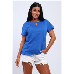 33603 Футболка женская (Голубой/меланж)