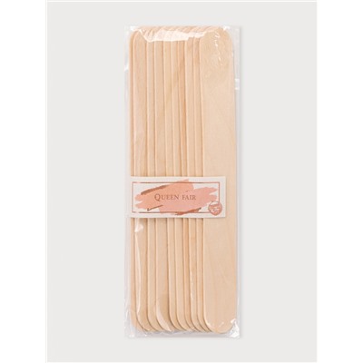 Шпатели для депиляции, деревянные, 15×1.7 см, 10 шт.