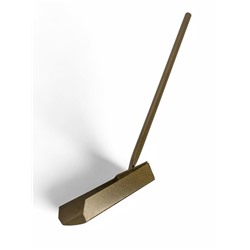 Совок хозяйственный, 17×17×6 см, металл, черенок 47 см