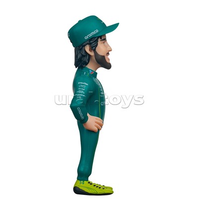 Коллекционная фигурка "Формула-1" - Фернандо Алонсо Aston Martin, 12 см