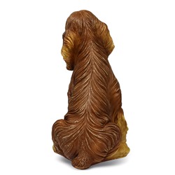Садовая фигура из полистоуна «Собака Спаниель», 33×21×25 см