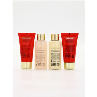 Новогодний подарочный набор косметики: гель для душа 2 шт., масло для душа, лосьон, URAL LAB