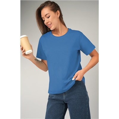 Женская базовая хлопковая футболка Happyfox