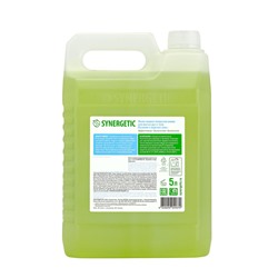 Мыло жидкое SYNERGETIC, биоразлагаемое, для мытья рук и тела «Базилик и морская соль», 5 л