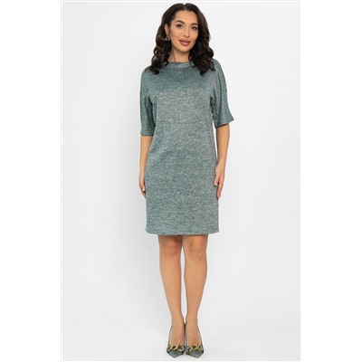 Платье трикотажное Ветта (зеленое) П14599-10М