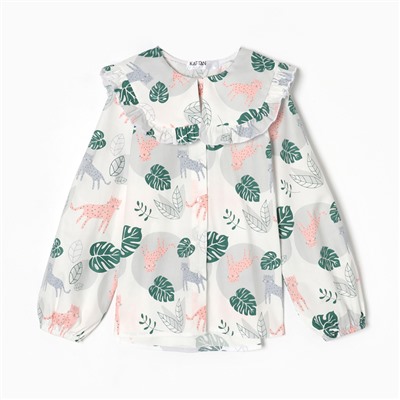 Рубашка детская KAFTAN «Леопард», размер 36 (134-140 см)