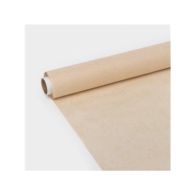 Бумага для выпечки марка «П», подпергамент, 30 см×50 м, плотность 45 г/м², бежевая