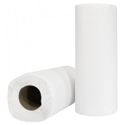 Полотенце бумажное 2-слойное рулон 12,5м 55 л. 2 шт. белый ПБР2-2 1-2-Pro