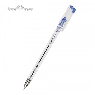 Ручка гелевая "FineWrite" 0.4 мм синяя 20-0392/01 Bruno Visconti