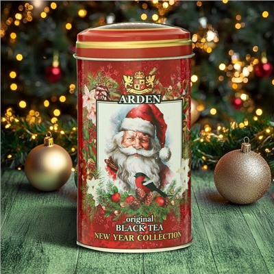 Чай чёрный Arden «Новогодняя коллекция», со вкусом земляничного мохито, 100 г