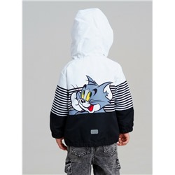 Куртка детская текстильная с полиуретановым покрытием для девочек (ветровка)