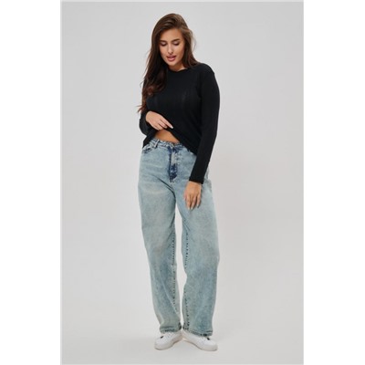 Лонгслив женский 88543 (Черный)