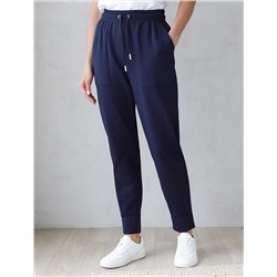 Брюки из тонкого премиального футера с эластаном