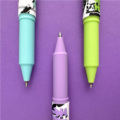 Ручка шариковая 0.7 мм "DreamWrite.Manga Anime. City" синяя в тубе 20-0264/17 Bruno Visconti