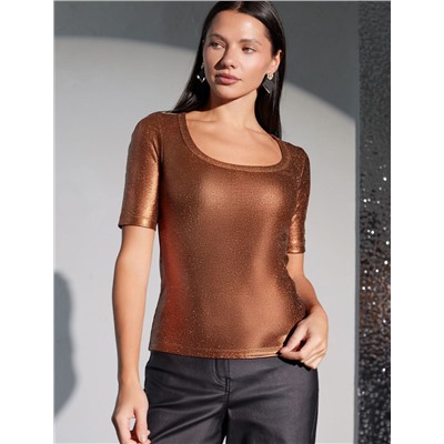 VILATTE Футболка D49.120