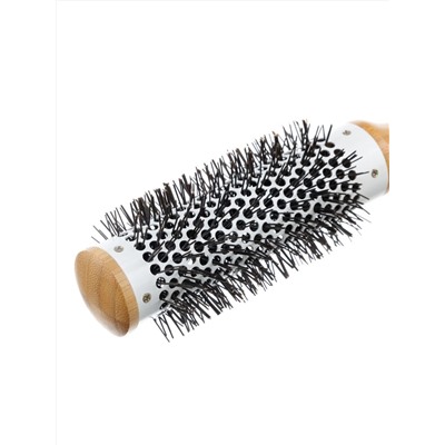 Dewal Термобрашинг для укладки волос BRBAM-04 SN, керамическое покрытие, дерево, 31/48 мм 20832