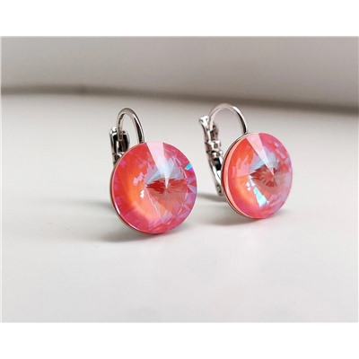 Серьги с кристаллами Swarovski