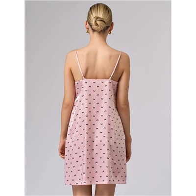 Omsa Сорочка OmD 0109D PINK LOVE Сорочка принт. жен. (на узких бретелях укороченная), PL