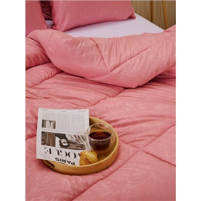 Одеяло всесезонное Микрофибра Узор - Розовое