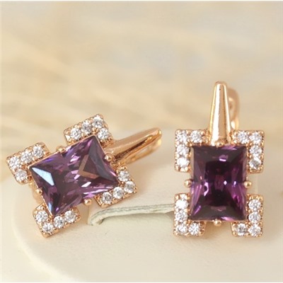 Серьги позолота H01-6068