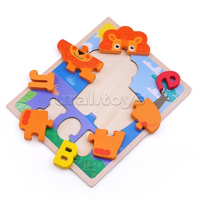 Пазл-вкладыш "Лев"